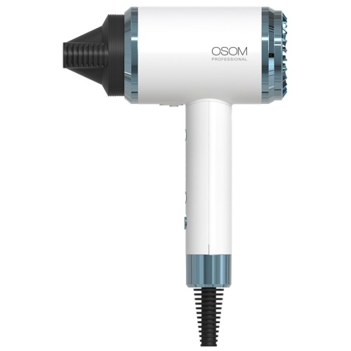 Plaukų džiovintuvas Osom Professional White Hair Dryer OSOM6800WHHD, baltos spalvos, 1800 W