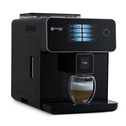 Automatinis kavos aparatas Master Coffee MC10BL su liečiamuoju ekranu, juodas
