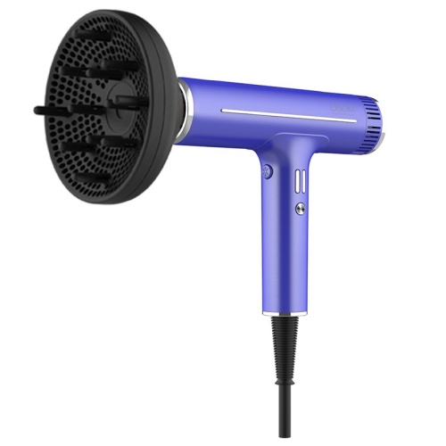 Plaukų džiovintuvas Osom Professional Hair Dryer OSOMDF06HDBLU, mėlynos spalvos, ilgaamžis BLDC variklis, 1800 W