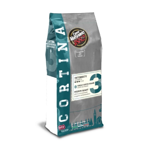 Kavos pupelės Vergnano Cortina 1273, 250 gr.