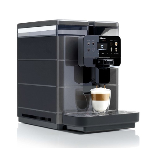 Automatinis kavos aparatas Saeco Royal OTC 9J0080, su kapučinatoriumi, juodas - Dovana 1kg kavos