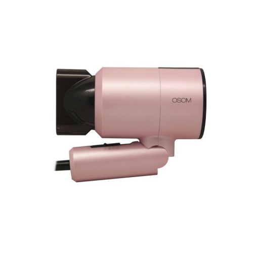 Plaukų džiovintuvas Osom OSOM7017PIHD, 1100 W, rožinės spalvos, mini