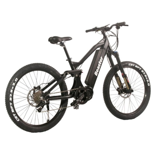 Elektrinis dviratis Beaster BS1000, 160 Nm, 48 V, 21 Ah, juodas