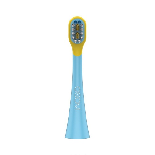 Pakaitinis antgalis vaikiškam dantų šepetėliui OSOM Oral Care Kids K6XBLUE OSOMORALSK6XBLUE, mėlynos spalvos