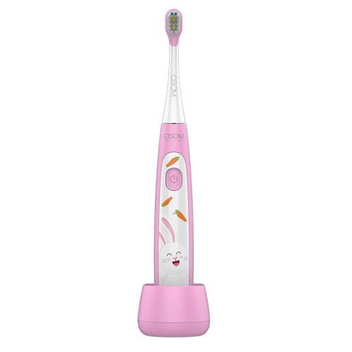 vaikiskas-ikraunamas-elektrinis-dantu-sepetelis-osom-oral-care-kids-sonic-toothbrush-pink-osomoralk7pin1