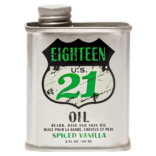 Aliejus barzdai, plaukams ir odai 18.21 Man Made Oil Spiced Vanilla, OIL2SV, 60 ml