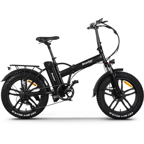 Elektrinis dviratis Beaster BS27B, 250 W, 36 V, 10 Ah, juodas, sulankstomas
