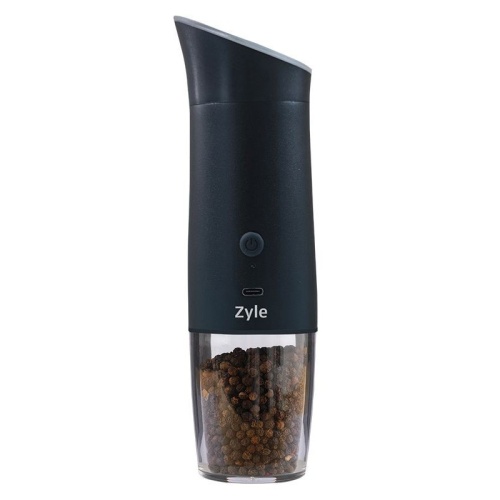 Įkraunamas druskos ir pipirų malūnėlis Zyle ZY206BGR, elektrinis, automatinis