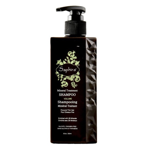 Apimties suteikiantis šampūnas plaukams Saphira Mineral Treatment Volume Shampoo SAFMTS2, 250 ml