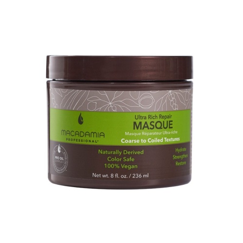 Intensyvaus poveikio drėkinamoji kaukė Macadamia Ultra Rich Repair Masque MAM300105, 236 ml