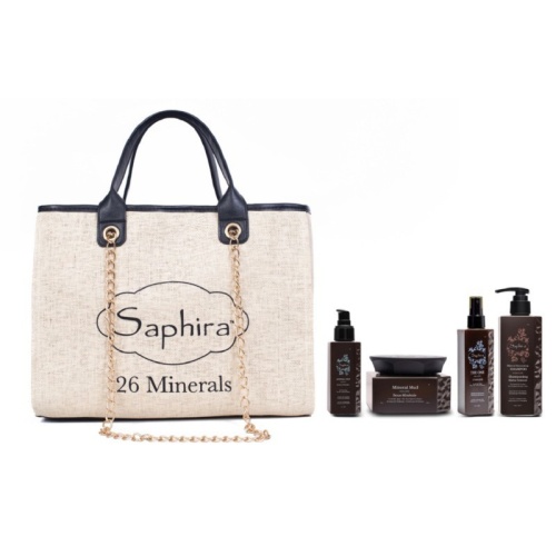 Plaukų priežiūros priemonių rinkinys Saphira Steppin-Out Bag SAFSOBAG2